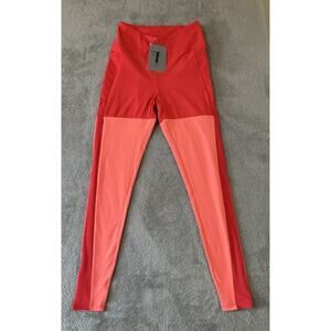 Gymshark Nikki B Blackketter Season 2 Red Coral Marl Dynamic Leggings-Size S NWT